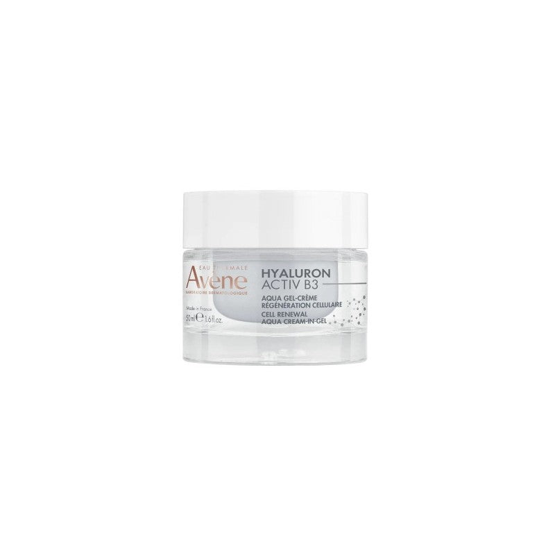 AVÈNE HYALURON ACTIV B3 AQUA GEL - CREAM + MICELLAR WATER + SERUM SET 3 pcs