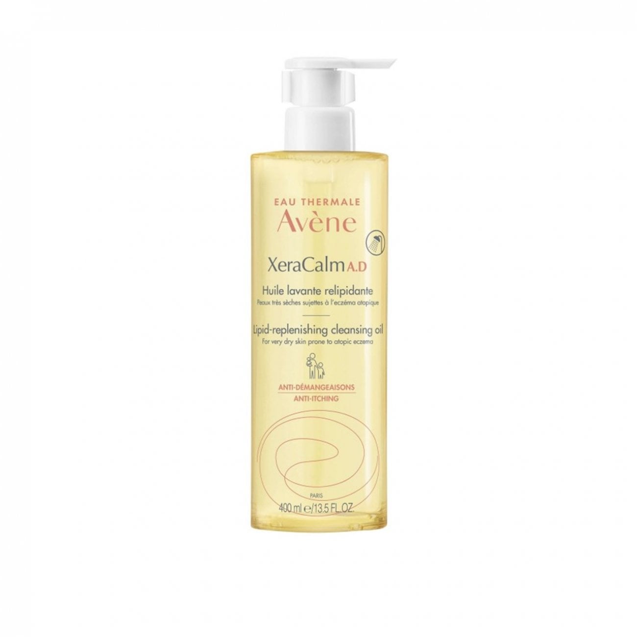 AVÈNE XERACALM AD replenishing cleansing oil 750 ml