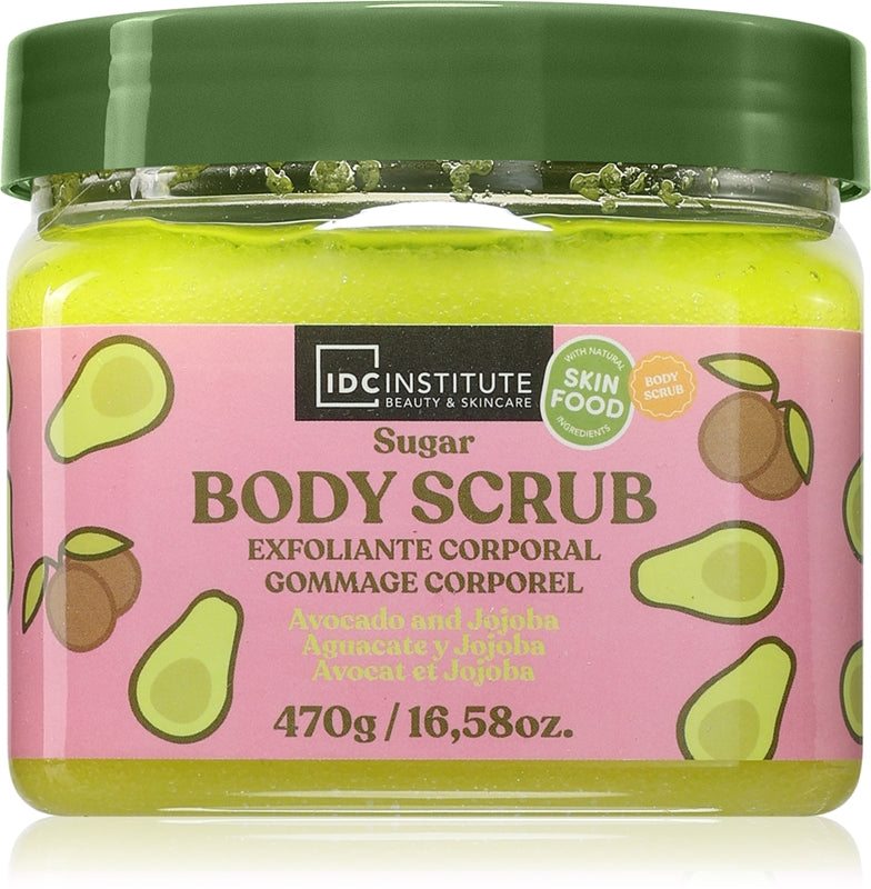 IDC INSTITUTE BODY SCRUB avocado body scrub 470 gr
