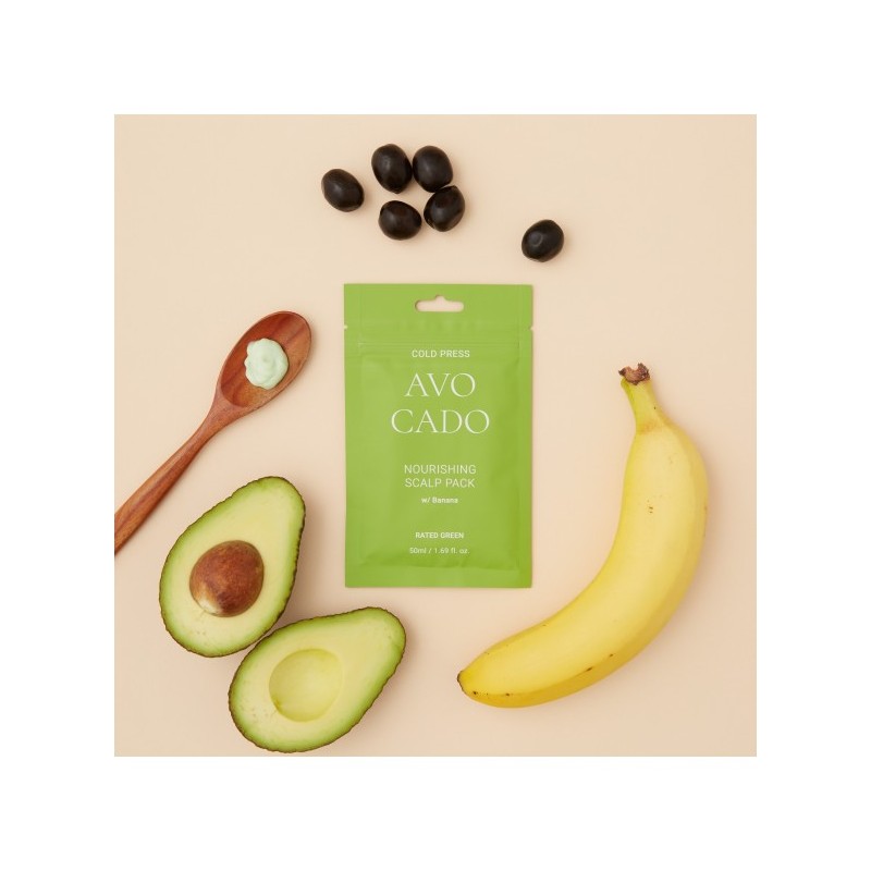 RATED GREEN COLD PRESS AVOCADO nourishing scalp 50 ml