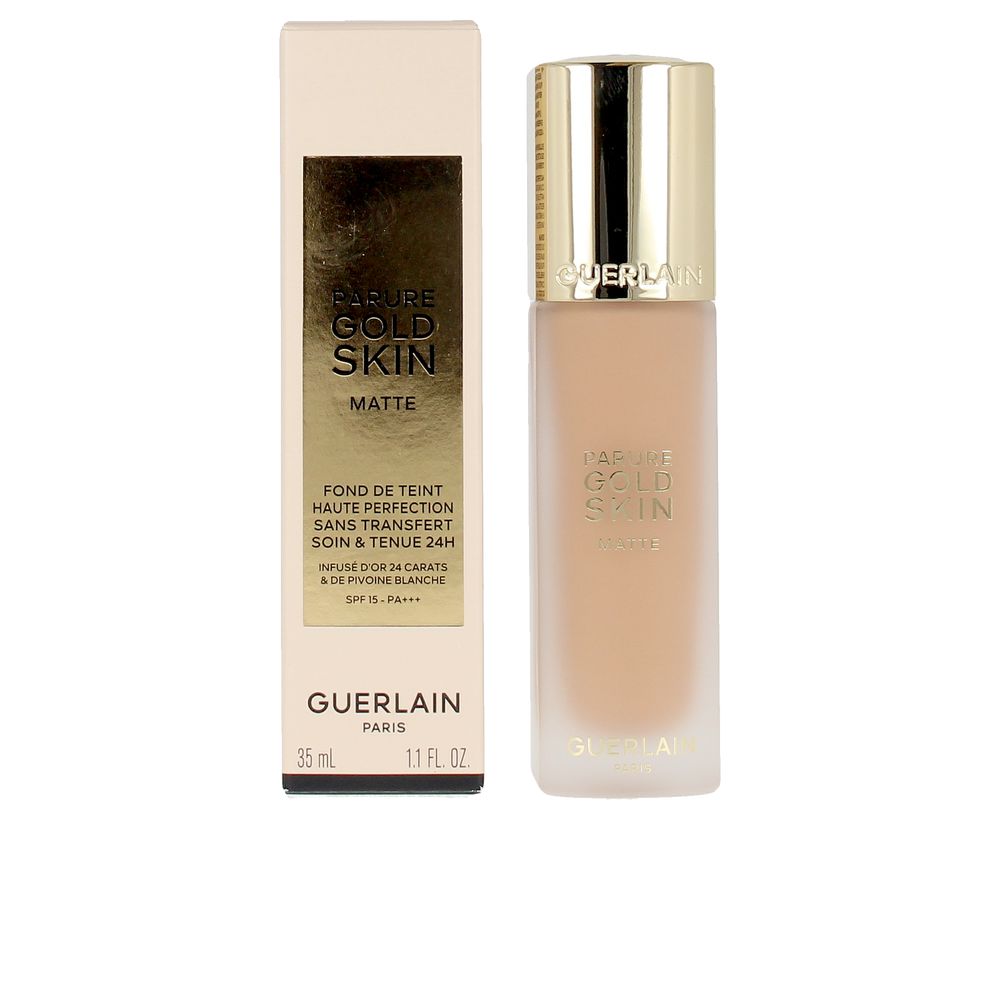 GUERLAIN PARURE GOLD MATTE matte makeup foundation #3W 35 ml
