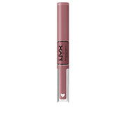 NYX PROFESSIONAL MAKE UP SHINE LOUD pro pigment lip shine #overnight hero 3.4 ml