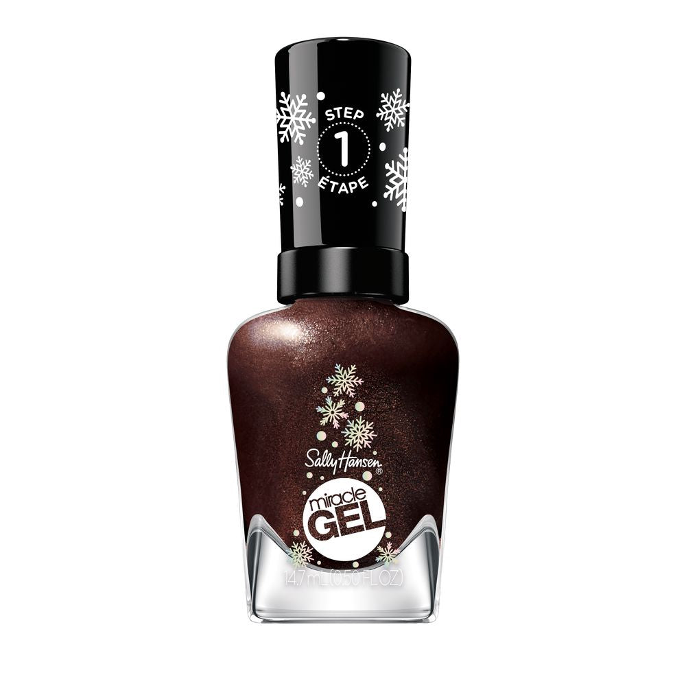 SALLY HANSEN MIRACLE GEL HOLIDAY Nail Polish #922-Hot Cocoa Cuddles 9.17 ml