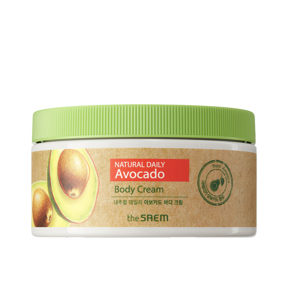 THE SAEM NATURAL DAILY AVOCADO body cream 300 ml