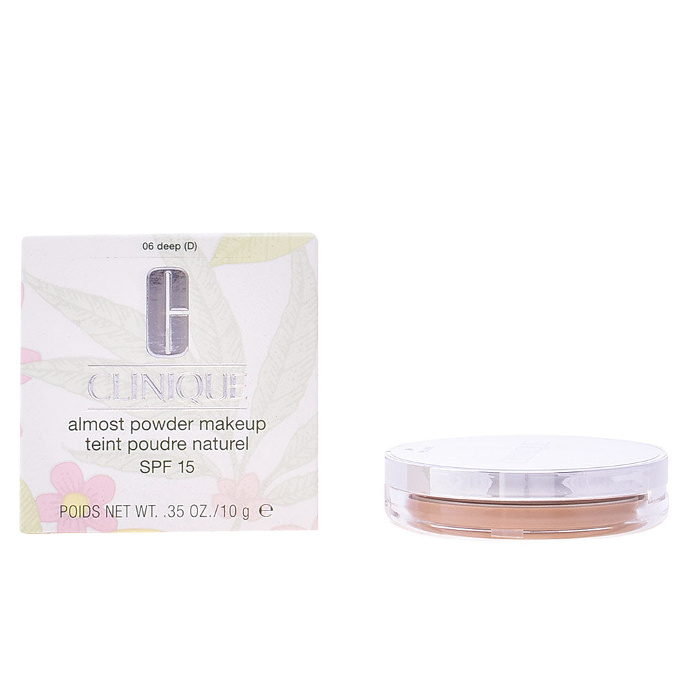 CLINIQUE ALMOST POWDER makeup SPF15 #06-deep
