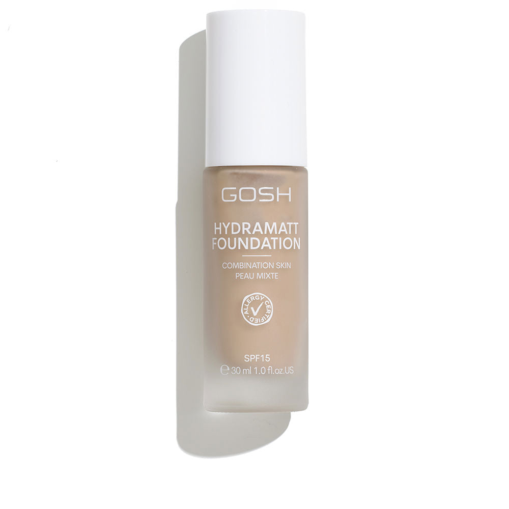 GOSH HYDRAMATT makeup base SPF15 #006-medium light - red 30 ml