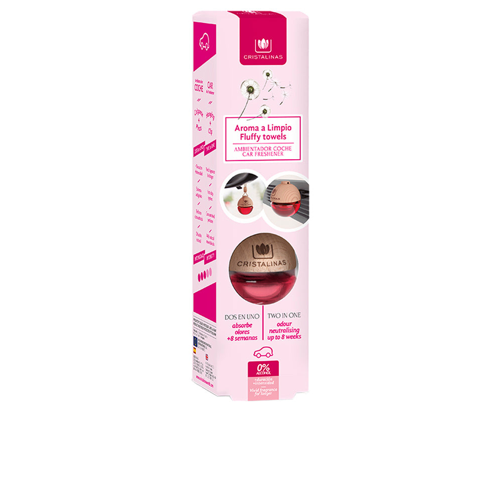 CRISTALINAS CAR air freshener 0% #clean aroma 6 ml