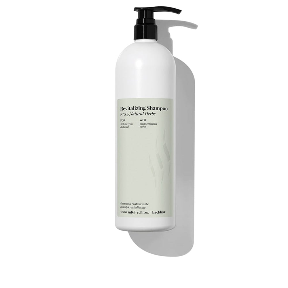FARMAVITA BACK BAR revitalizing shampoo nº04-natural herbs 1000 ml