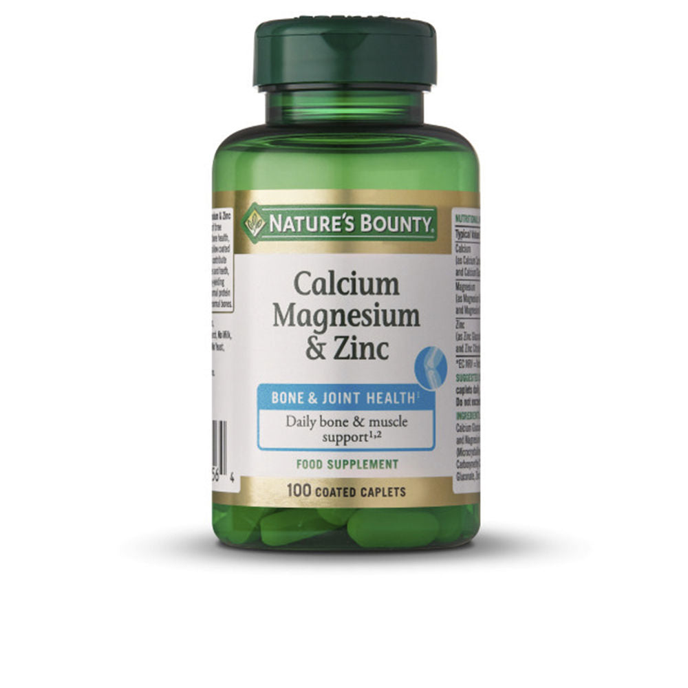 NATURE'S BOUNTY B-CALCIUM MAGNESIUM &amp; ZINC coated capsules 100 units