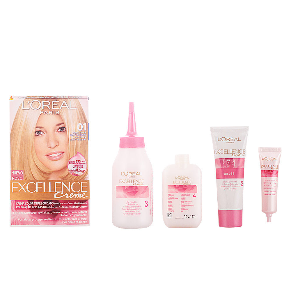 L'ORÉAL PARIS EXCELLENCE Creme dye #01 natural ultra light blonde 192 ml