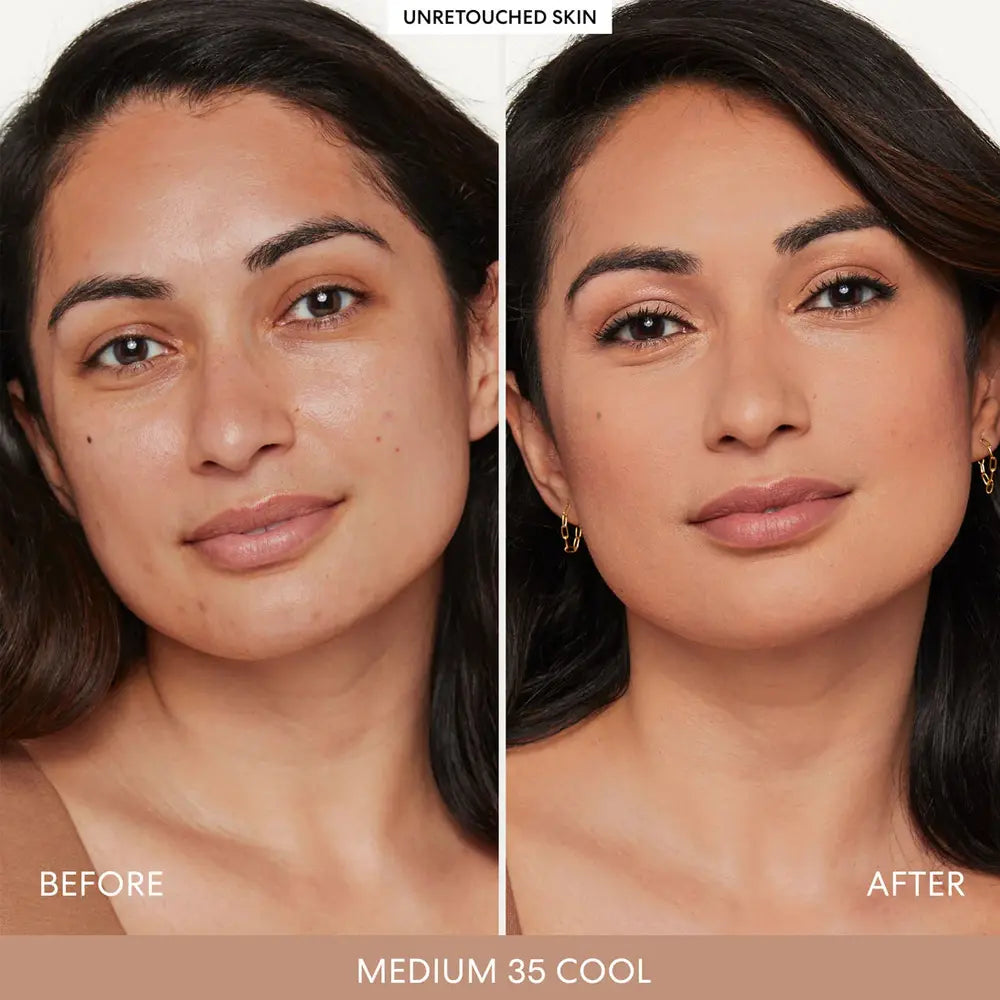 BARE MINERALS BAREPRO 24HR Skin Perfecting Powder Foundation #35-Medium Cool 8g