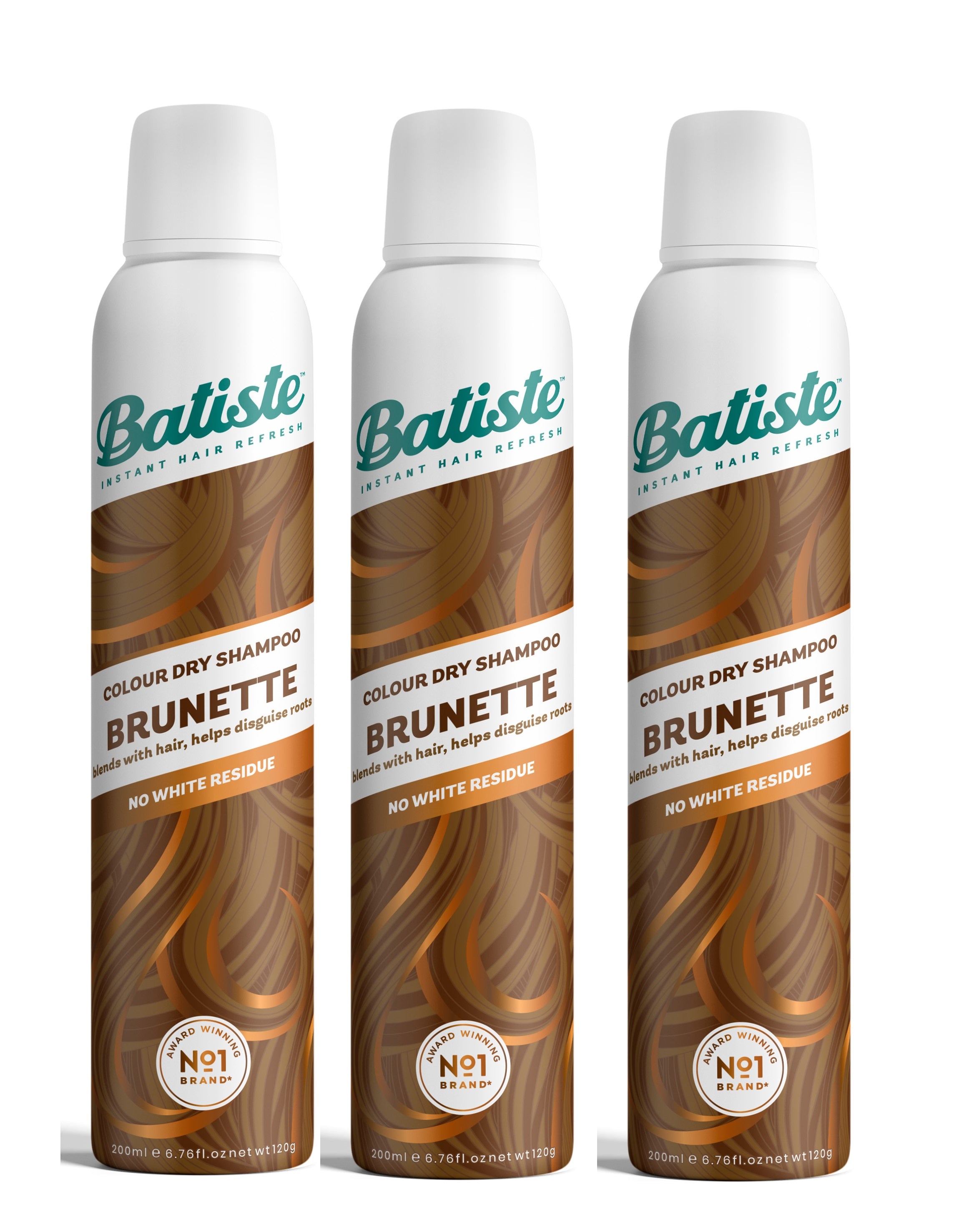 BATISTE MEDIUM BROWN & BRUNETTE dry shampoo 200 ml