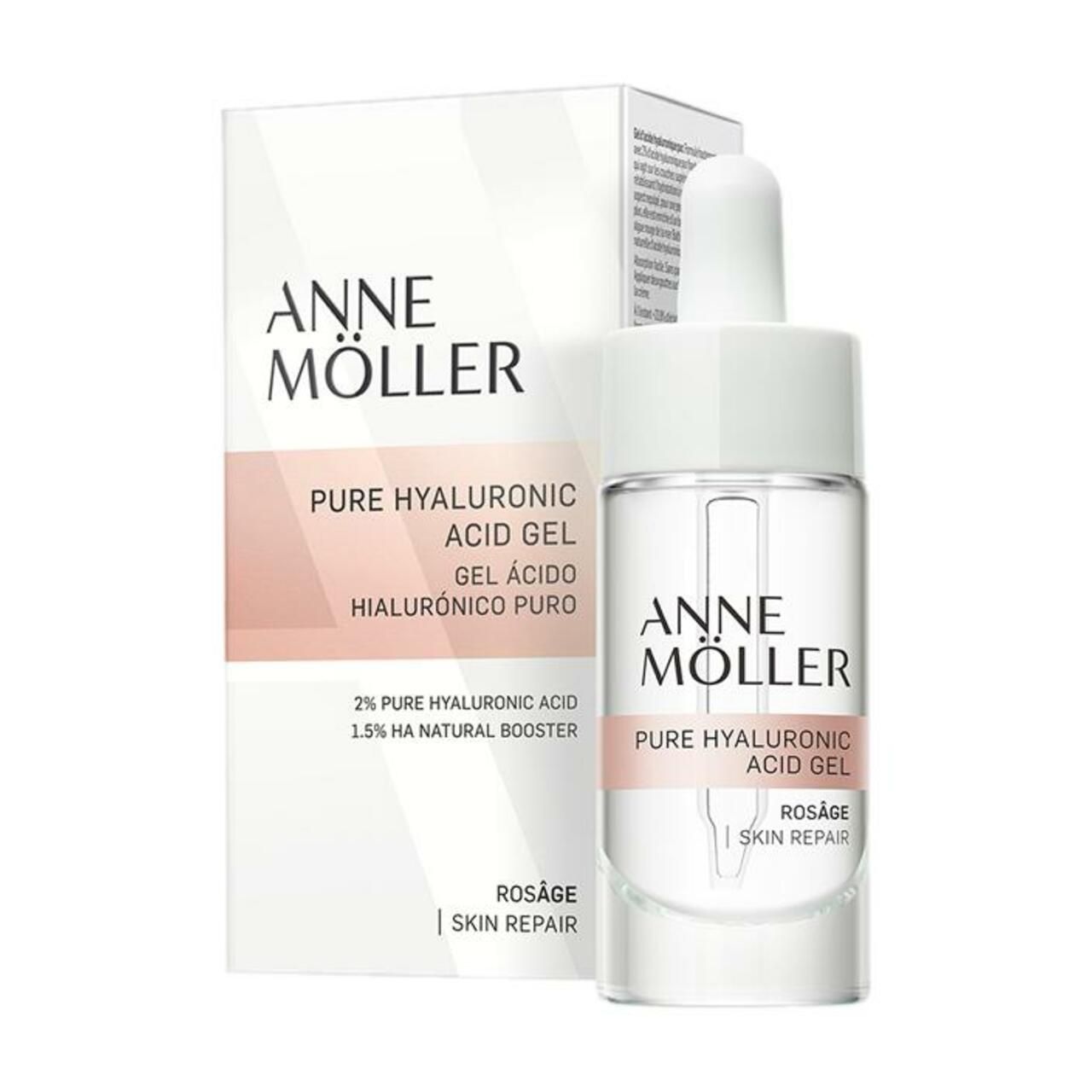 ANNE MÖLLER ROSÂGE pure hyaluronic acid concentrated gel 15 ml