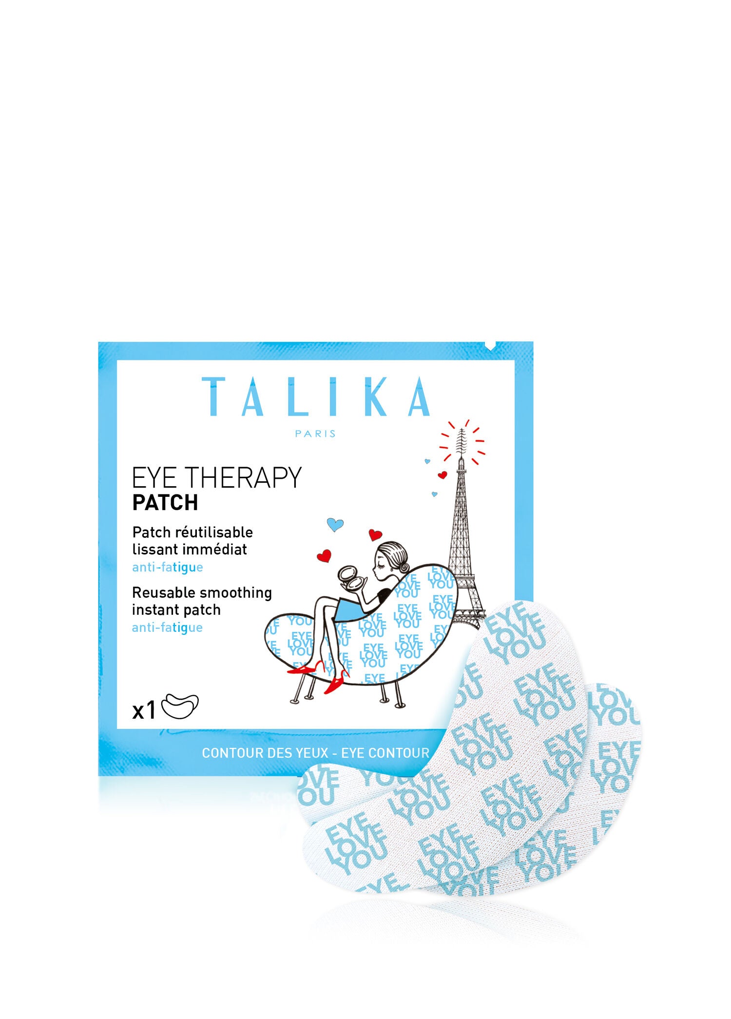 TALIKA EYE THERAPY patch case + 6 treatments