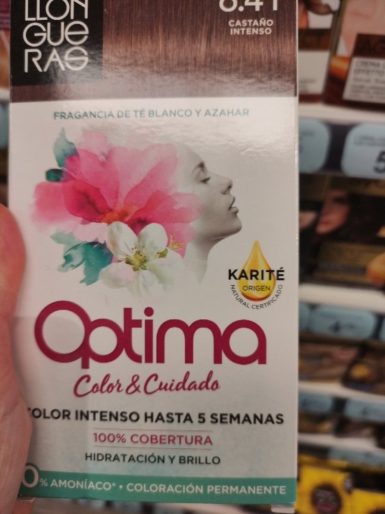 LLONGUERAS OPTIMA hair colour #6.41-bombón chocolate 1 u