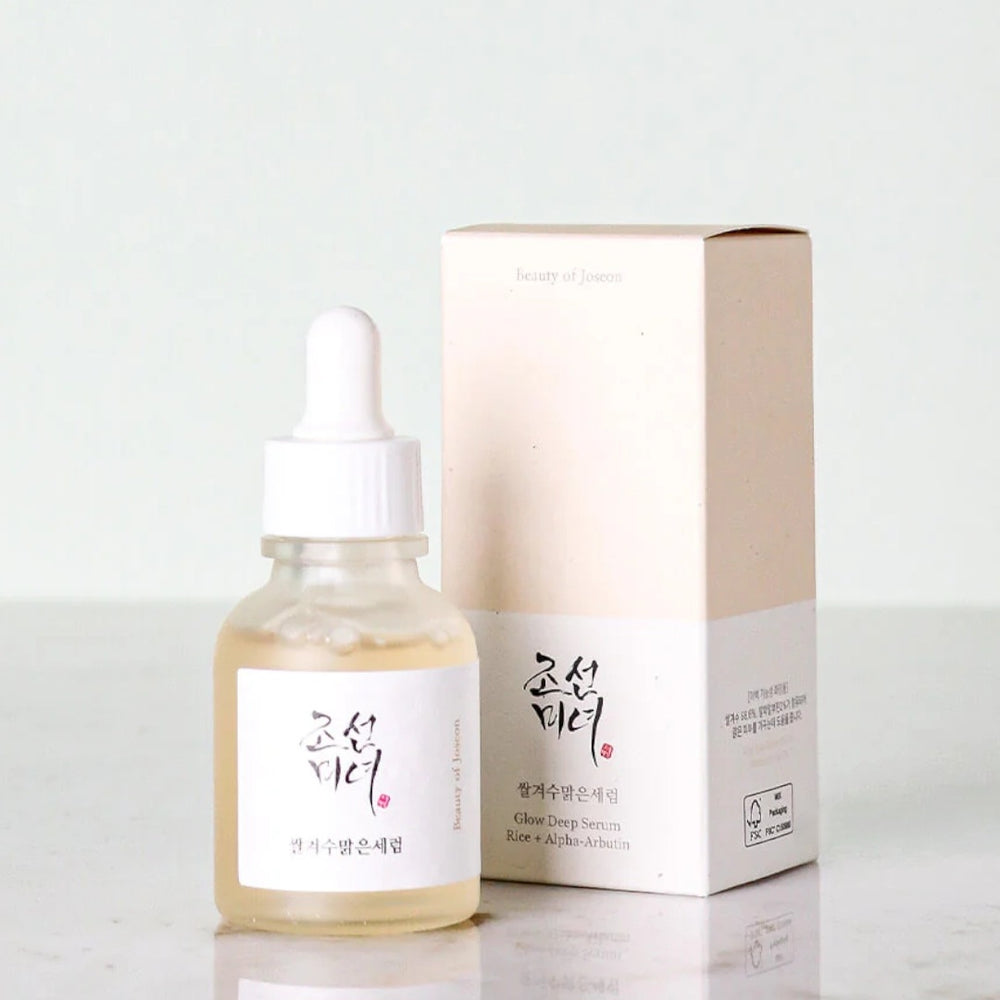 BEAUTY OF JOSEON GLOW DEEP SERUM radiant and even complexion rice + Alpha Arbutin 30 ml