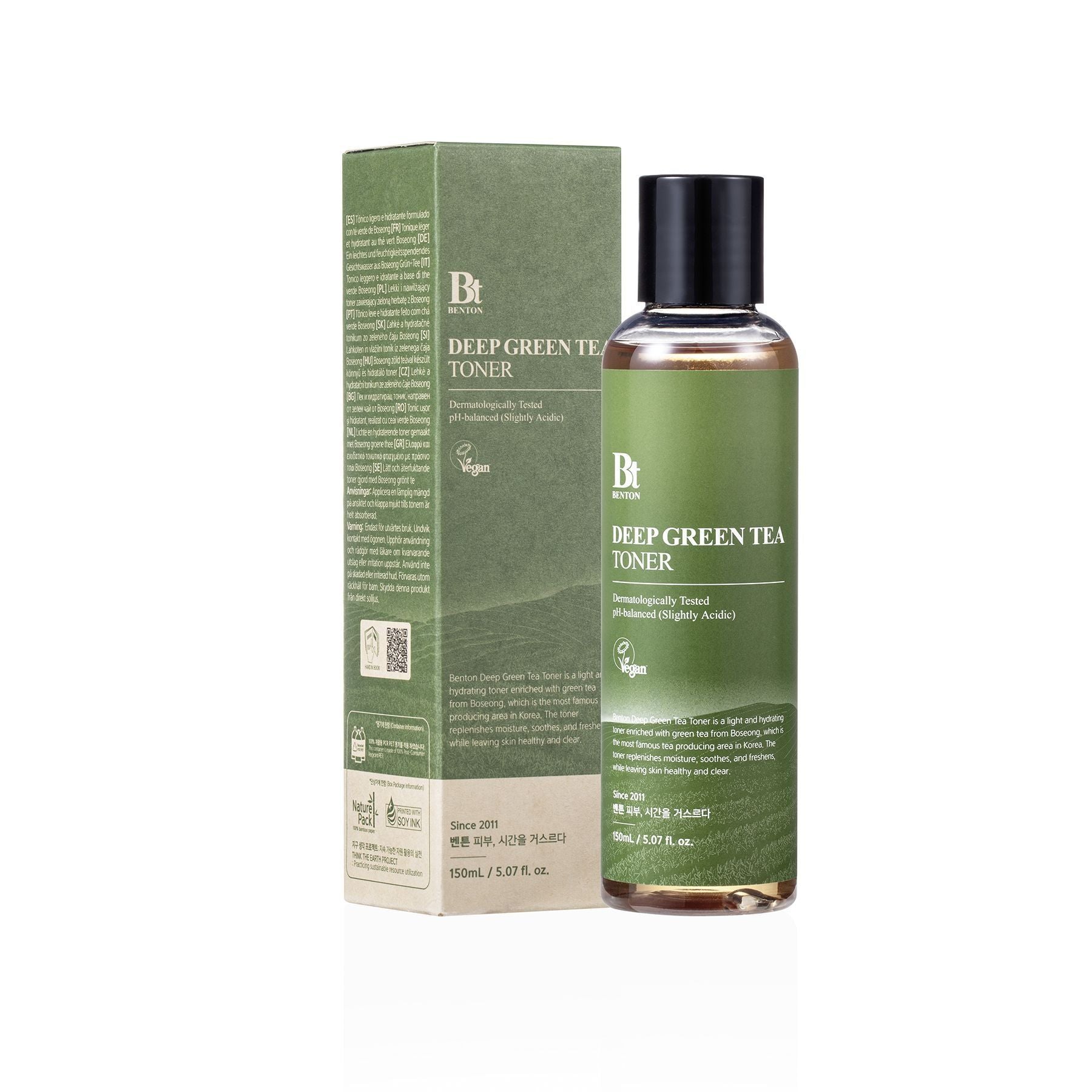 BENTON DEEP GREEN TEA toner 150 ml