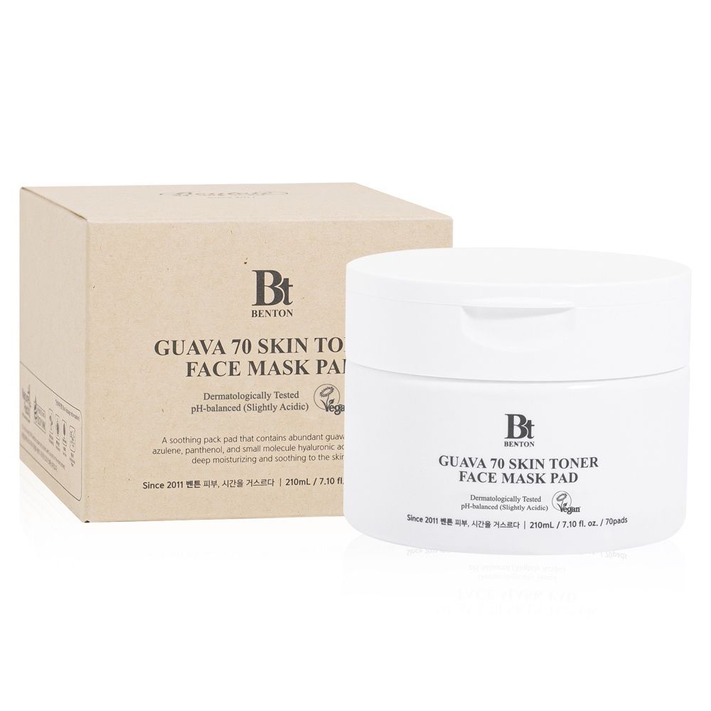 BENTON GUAVA 70 SKIN TONER face mask pad 70 u