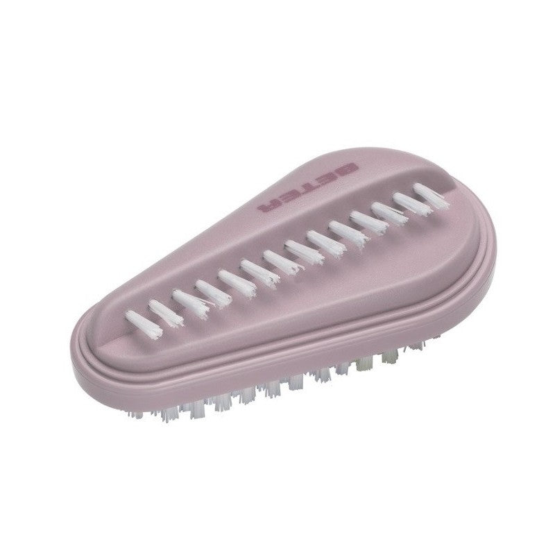 BETER DOUBLE NAIL BRUSH, nylon bristles #gray 1 unit