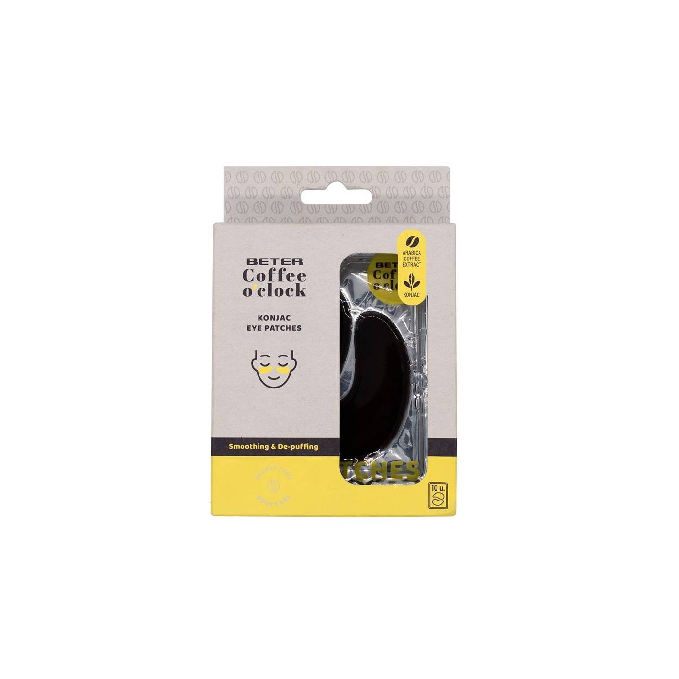 BETER COFFEE O'CLOCK eye patches 10 u