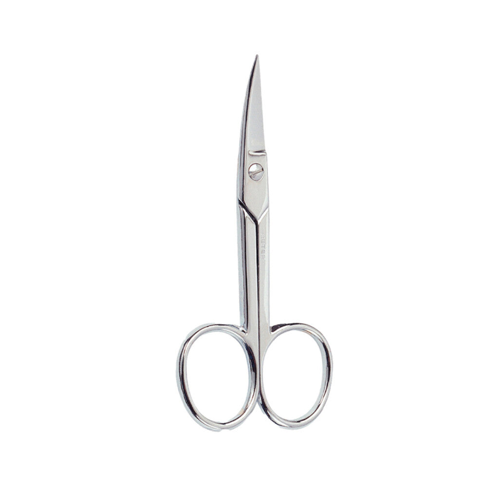 BETER Curved chrome nail manicure scissors 1 pc