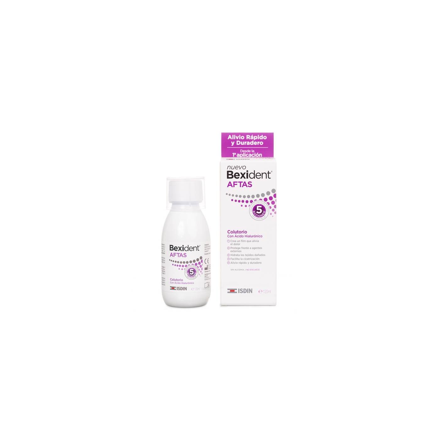 ISDIN BEXIDENT Thrush mouthwash 120 ml