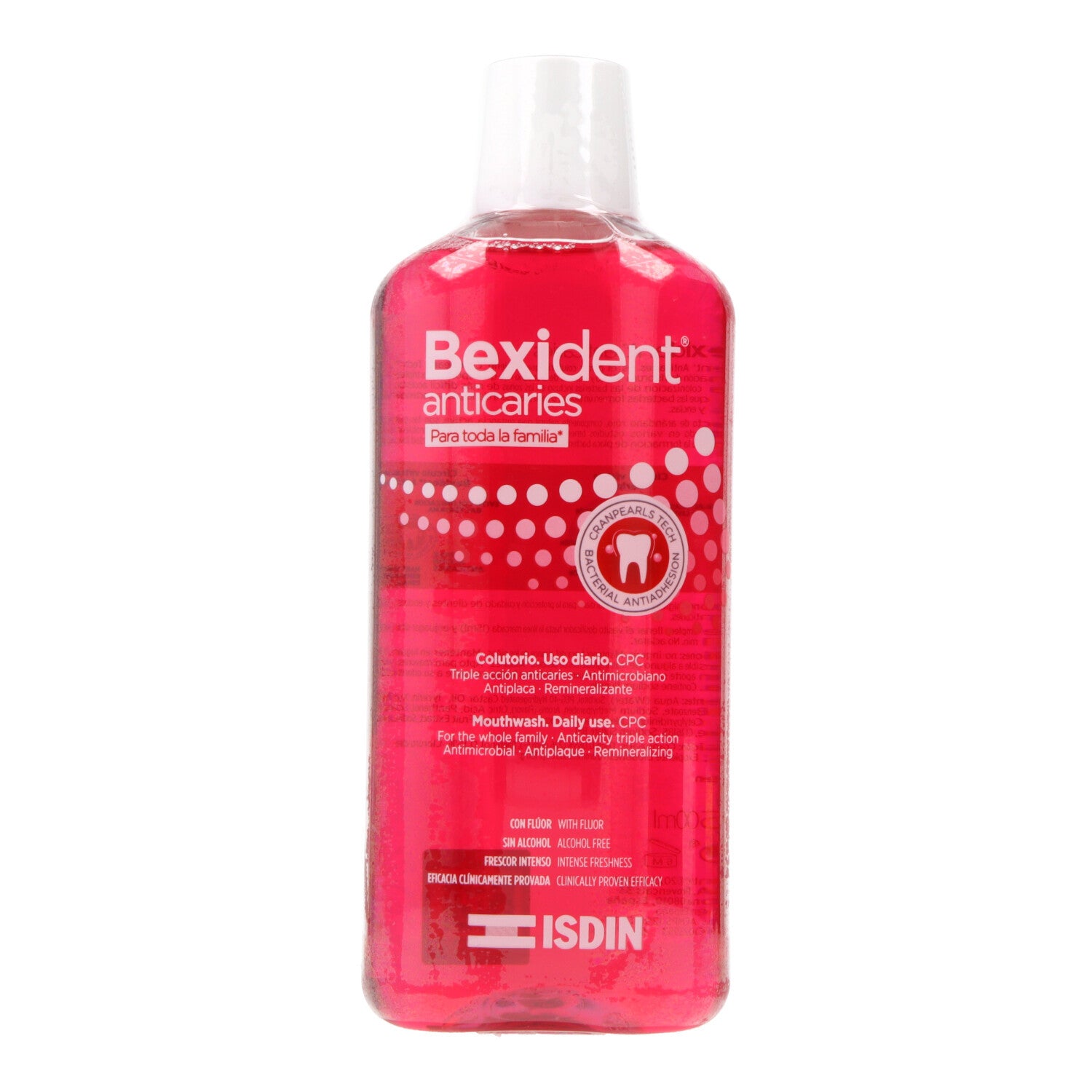 ISDIN BEXIDENT ANTICARIES colutorio 500 ml
