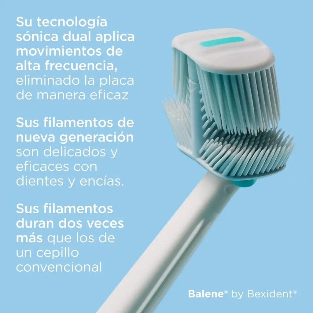ISDIN BALENE BY BEXIDENT DUOTECH SONIC brush #Blue 1 u
