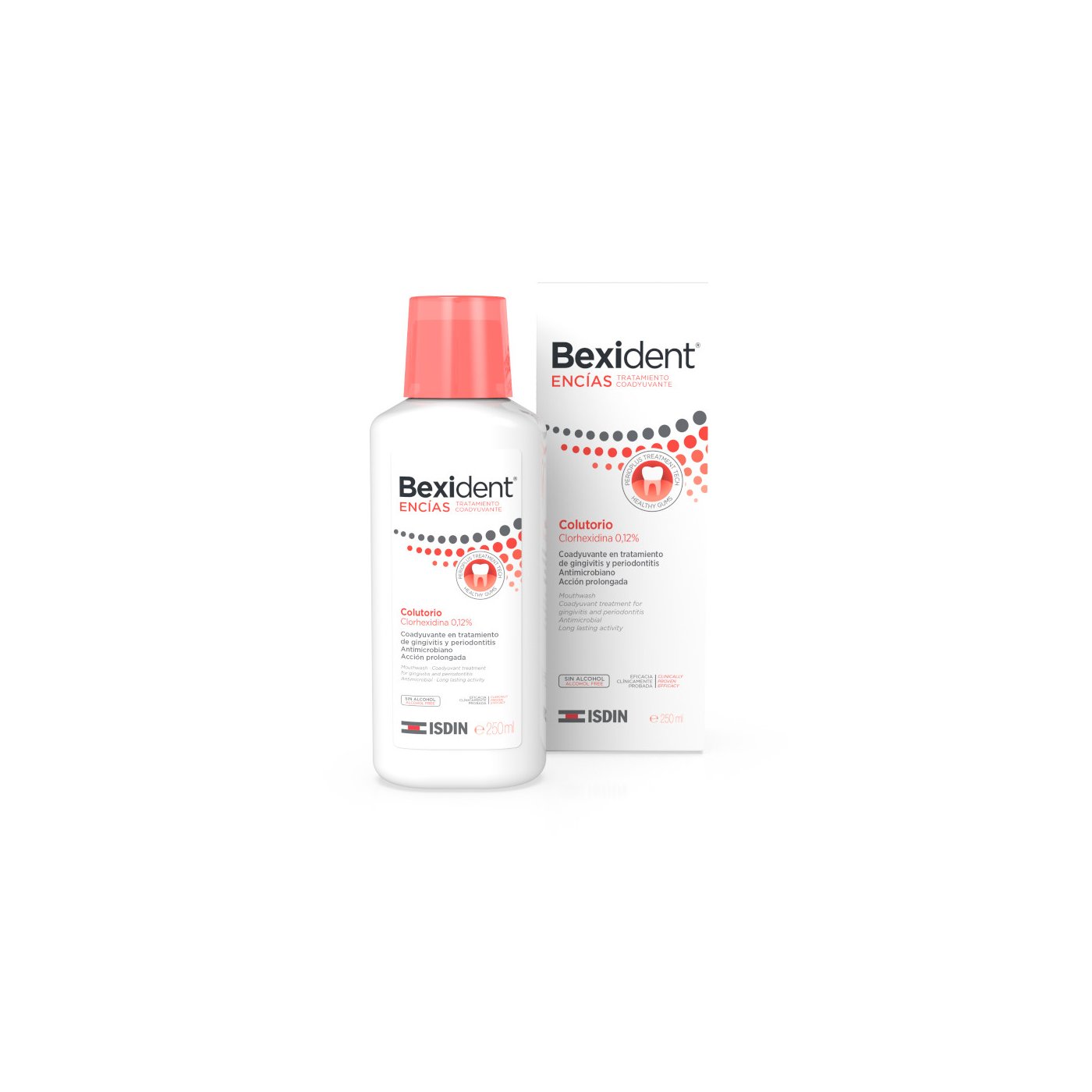 ISDIN BEXIDENT GUMS adjuvant treatment mouthwash 250 ml