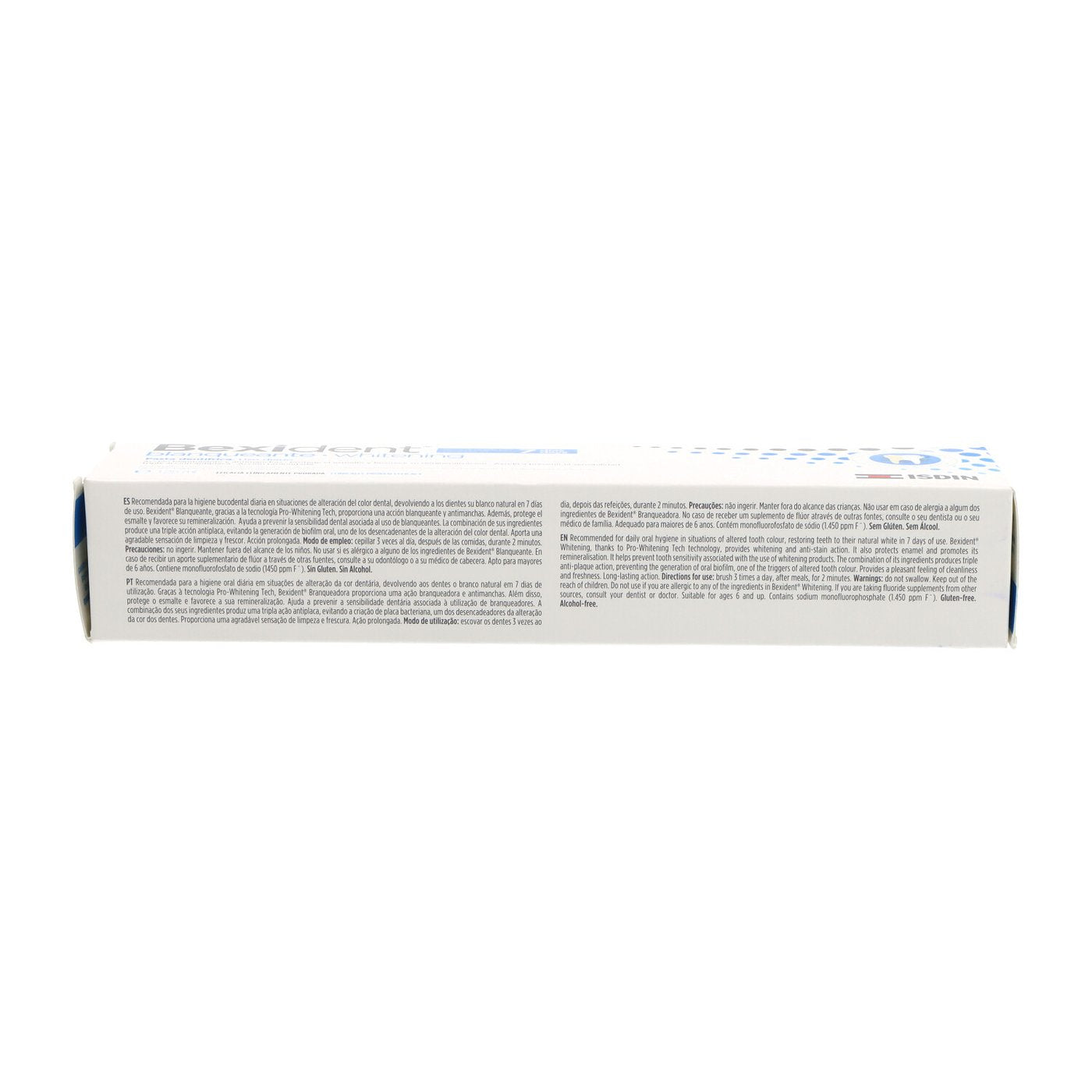 ISDIN BEXIDENT WHITENING daily use toothpaste 125 ml
