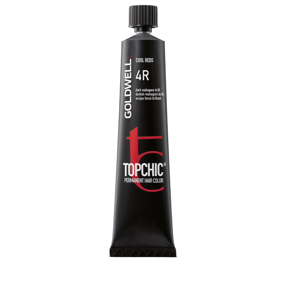 GOLDWELL TOPCHIC permanent hair color #4R 60 ml