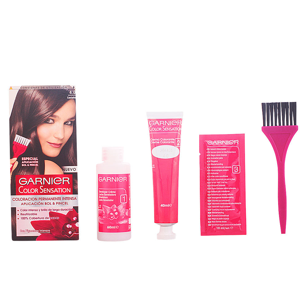 GARNIER COLOR SENSATION #4.0-brown 110 gr
