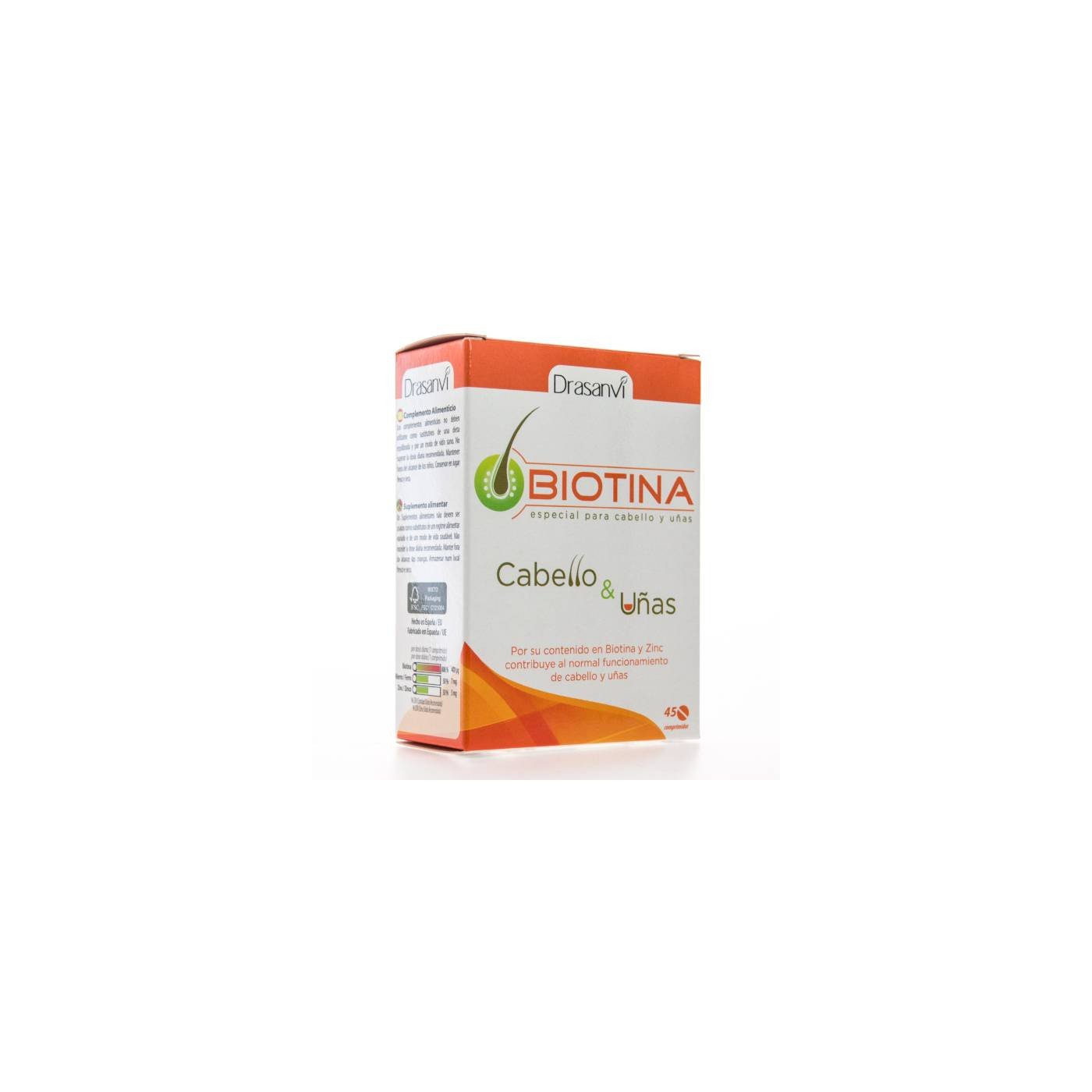 DRASANVI BIOTIN hair and nails 45 tablets