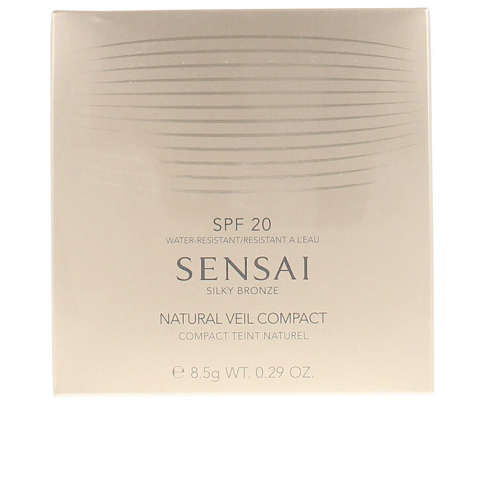 SENSAI SILKY BRONZE NATURAL VEIL compact #02-Natural 8,5 gr
