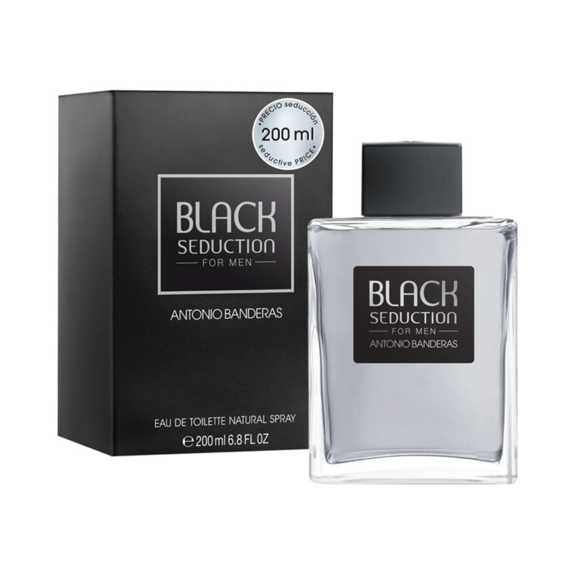 ANTONIO BANDERAS BLACK SEDUCTION MAN edt vapo 200 ml