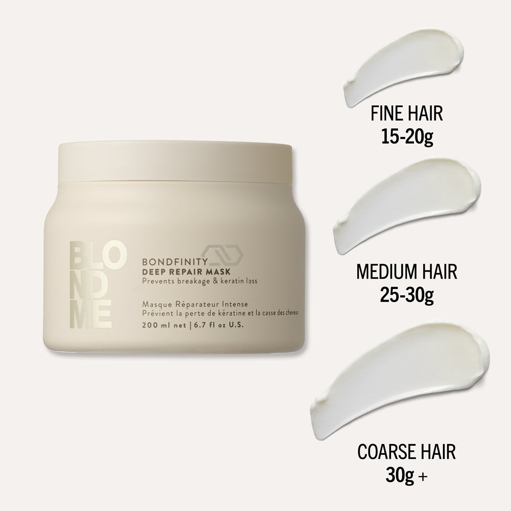 SCHWARZKOPF BLONDME BONDFINITY tratamiento reparador intensivo 200 ml