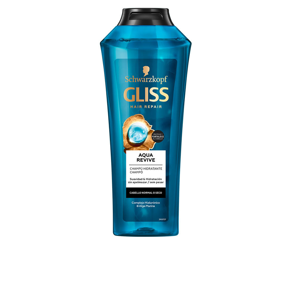 SCHWARZKOPF MASS MARKET GLISS AQUA REVIVE moisturizing shampoo 370 ml