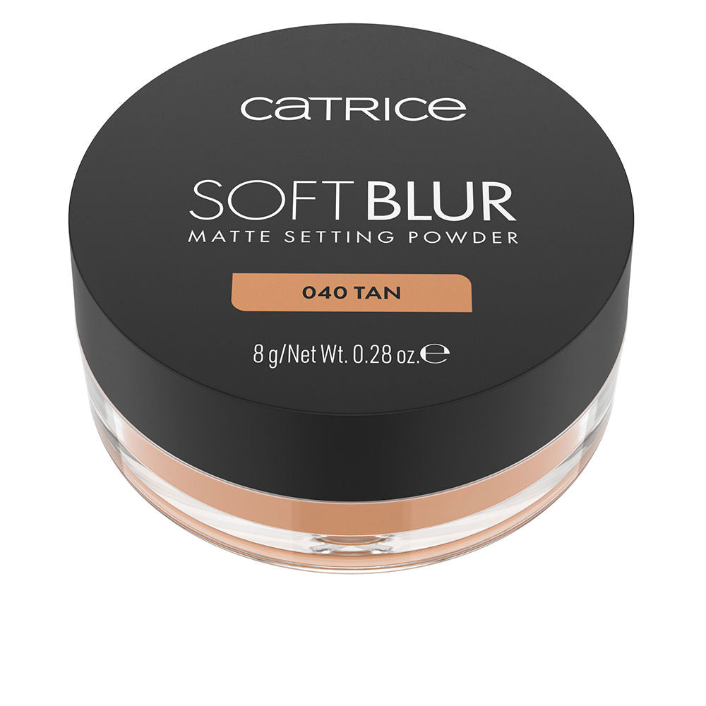 CATRICE SOFT BLUR mattifying setting powder #040-Tan 8 gr