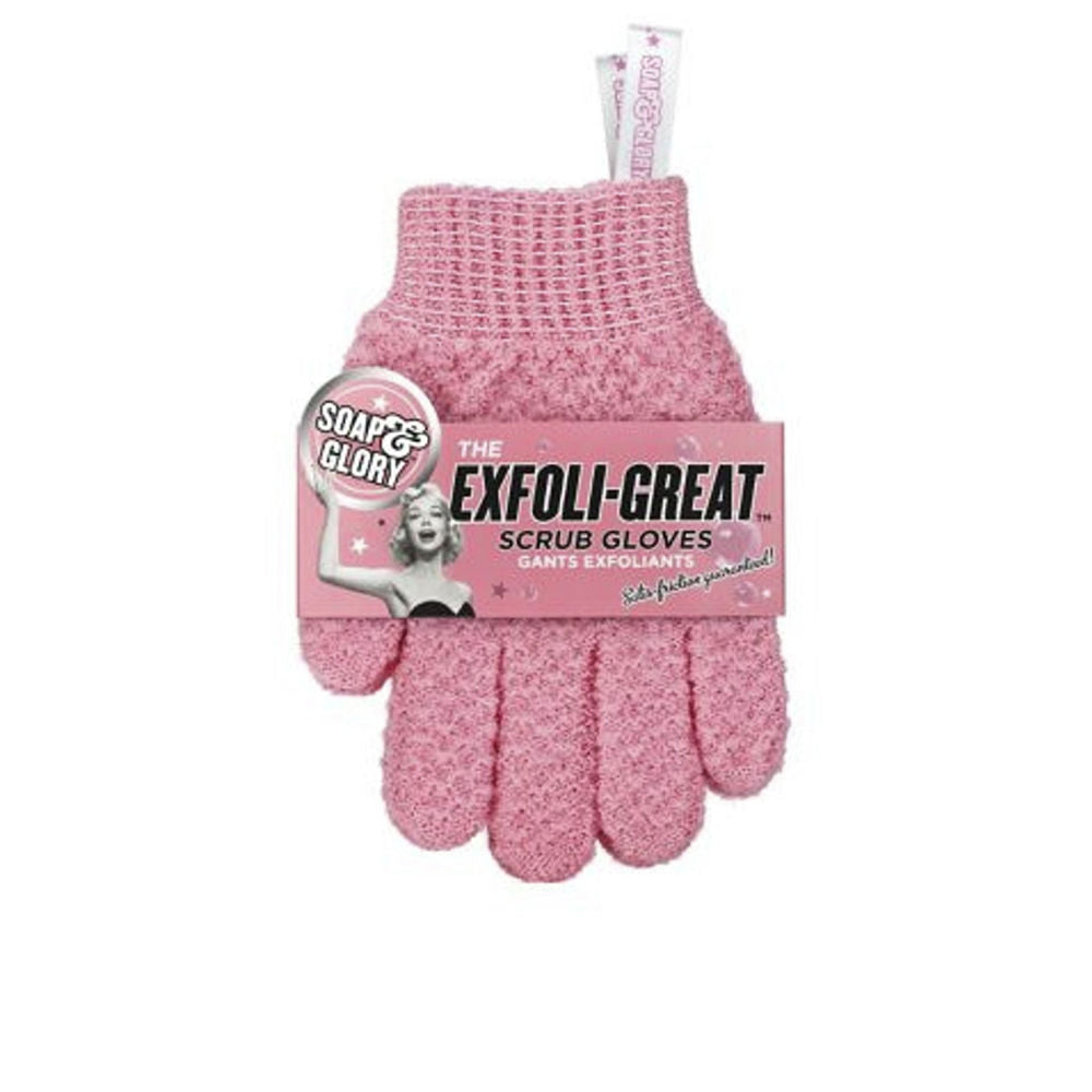 SOAP & GLORY THE EXFOLI-GREAT exfoliating gloves 2 u