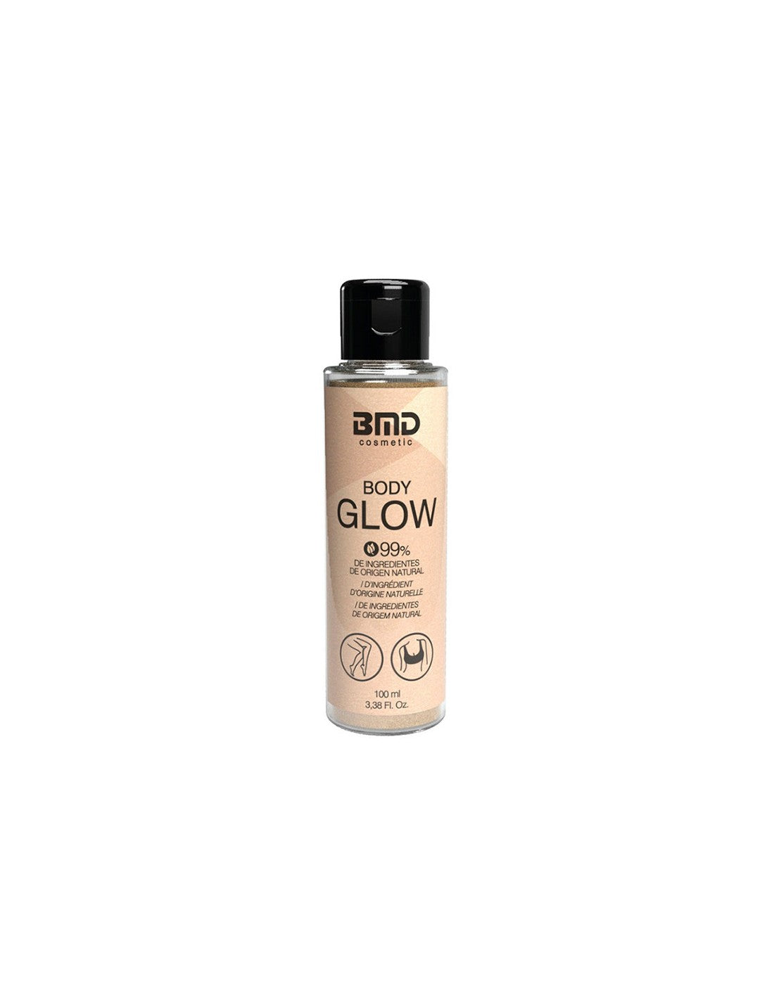 BMD COSMETIC BODY GLOW 99% natural ingredients 100 ml