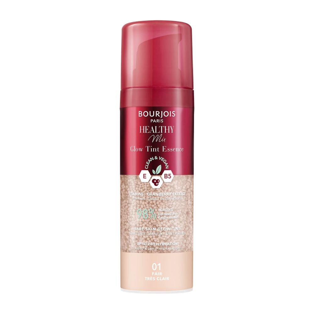 BOURJOIS HEALTHY MIX GLOW TINT ESSENCE makeup base #01-Fair 30 ml