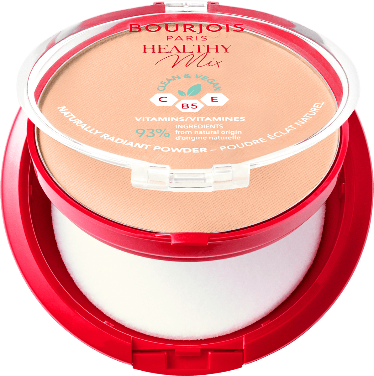 BOURJOIS HEALTHY MIX poudre naturel #02-vanilla 10 gr