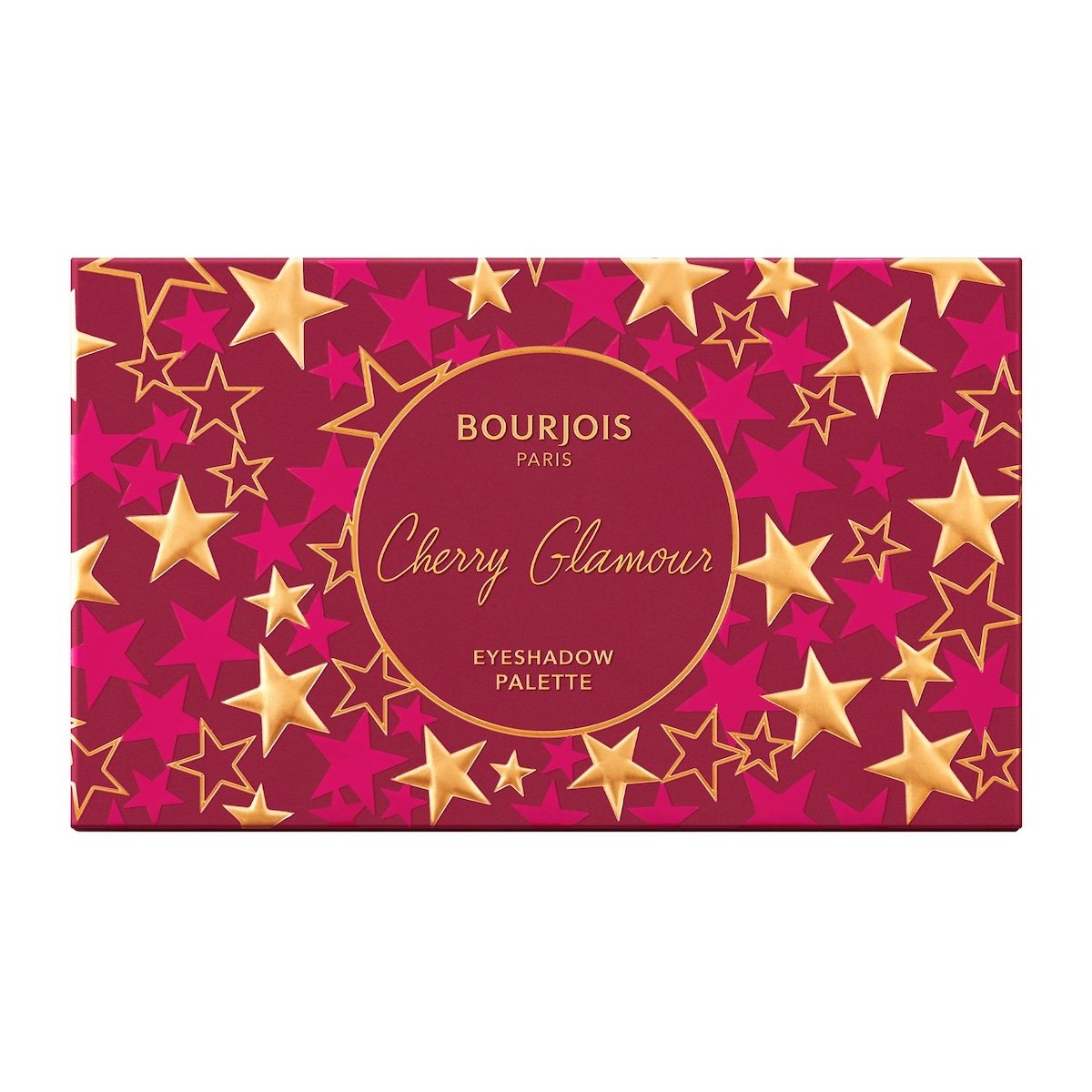 BOURJOIS VOLUME GLAMOR SOIRS DE PARIS eyeshadow palette #Cherry Glamor 1 u