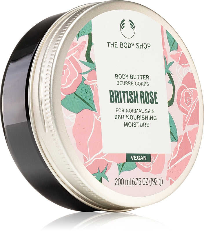 THE BODY SHOP BRITISH ROSE body butter 200 ml
