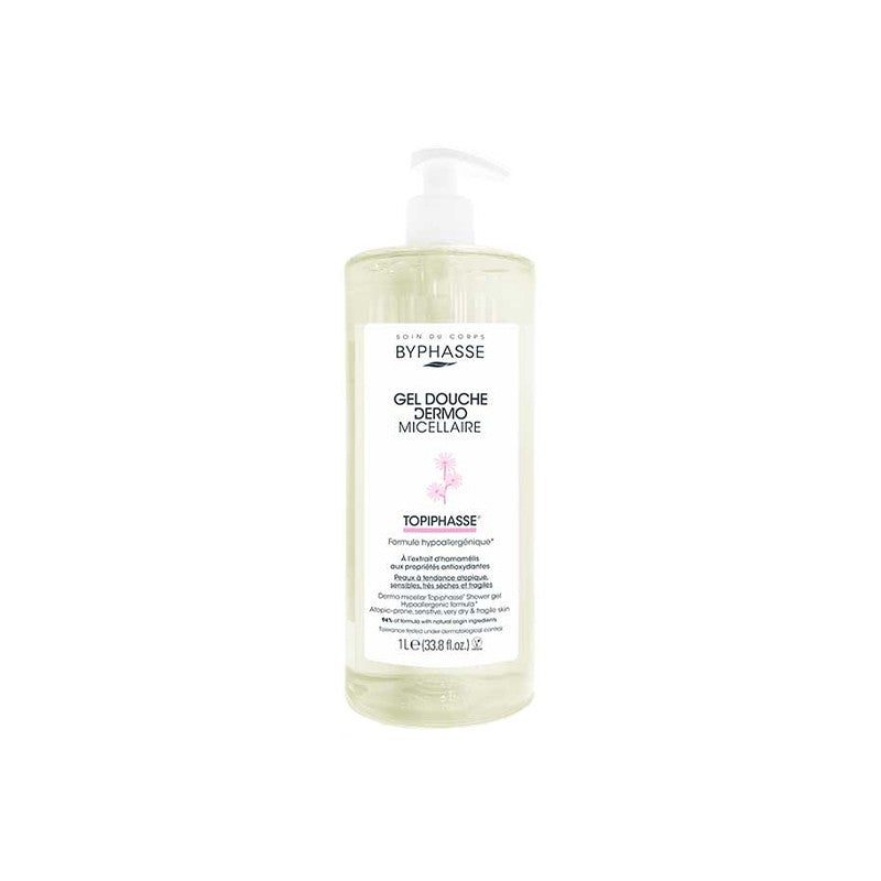 BYPHASSE DERMO micellar shower gel topiphasse 1000 ml