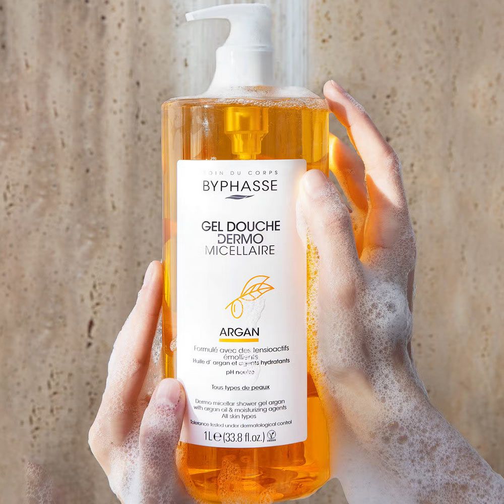 BYPHASSE DERMO ARGAN MICELLAR SHOWER GEL 1000 ml