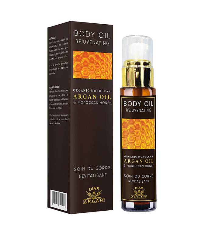 DIAR ARGAN REJUVENATING BODY OIL pure argan with honey 50 ml