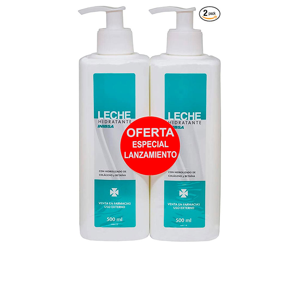 INIBSA Dermatological MOISTURIZING MILK 2 x 500 ml
