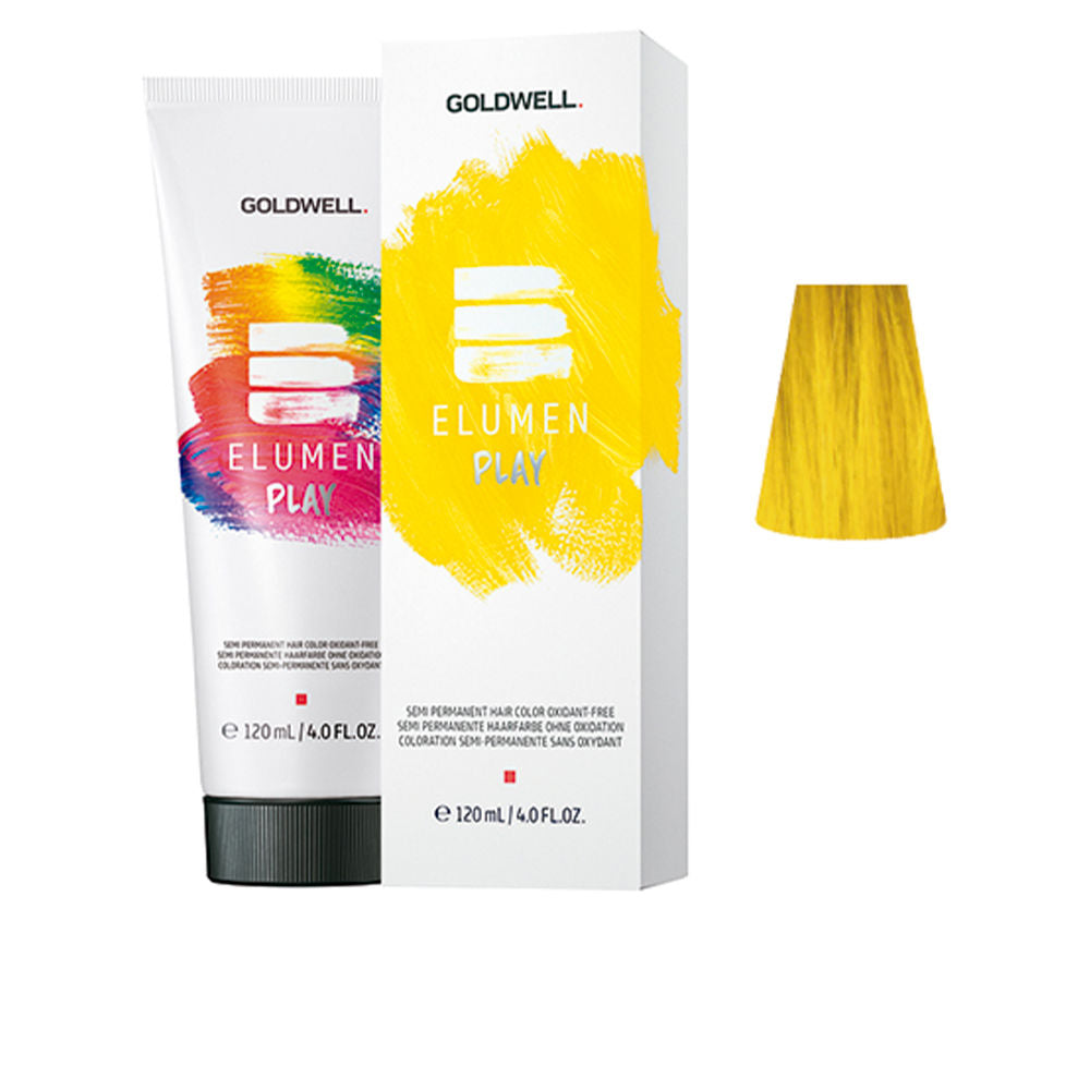 GOLDWELL ELUMEN PLAY semi permanent hair color oxidant-free #yellow 120 ml