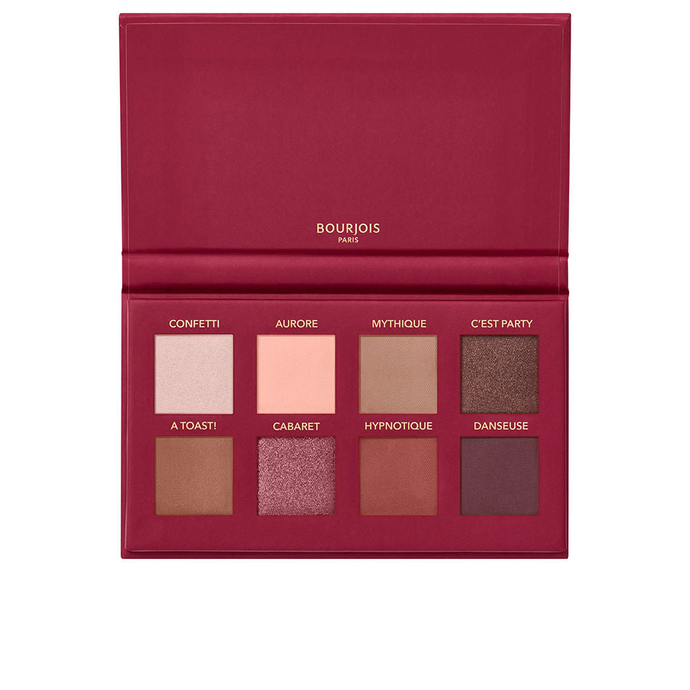 BOURJOIS VOLUME GLAMOR SOIRS DE PARIS eyeshadow palette #Cherry Glamor 1 u